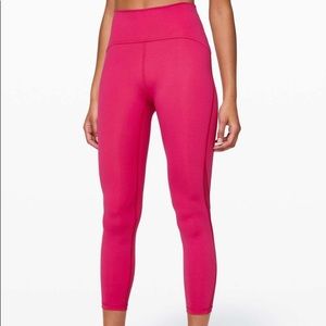 Lululemon Train Times Pant 25" Calypso pink